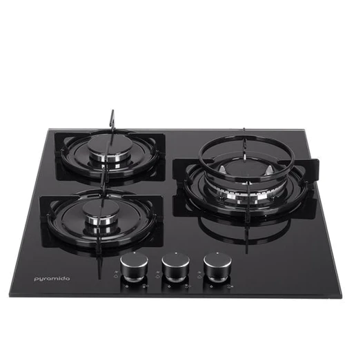 Варильна поверхня газова Pyramida PFG 450 S BLACK: Розташування панелі фронтальне