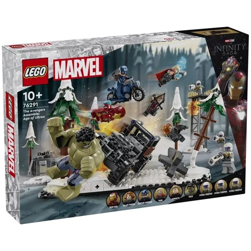 Конструктор LEGO Marvel Мстители: Эра Альтрона 613 деталей (76291)