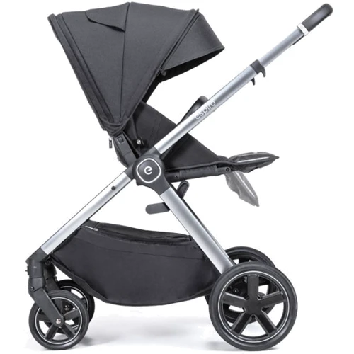 Детская коляска 2 в 1 Espiro Only 07 gray center (silver frame) (5906724204210): Материал колес резина