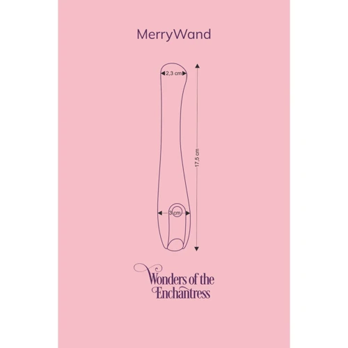 Вибратор FairyGasm MerryWand blue