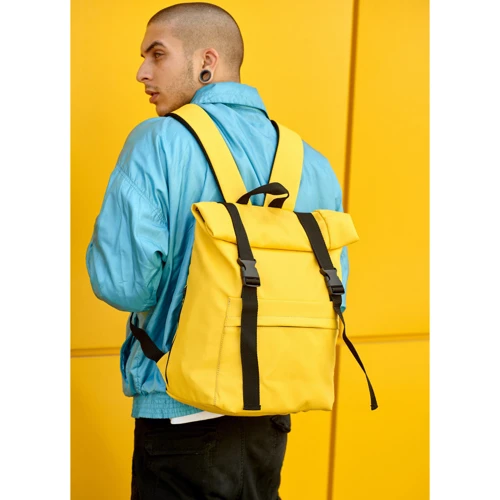 Чоловічий рюкзак Sambag RollTop LSH жовтий (24211028m)