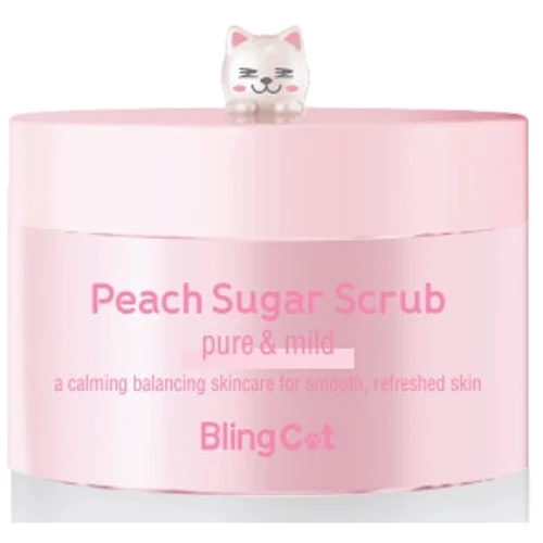 Tony Moly Bling Cat Peach Sugar Scrub Сахарный скраб для лица 80 ml