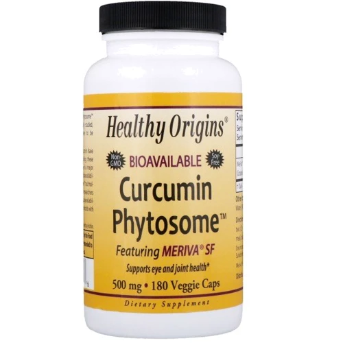 Healthy Origins Curcumin Phytosome Featuring Meriva Куркумин 180 капсул