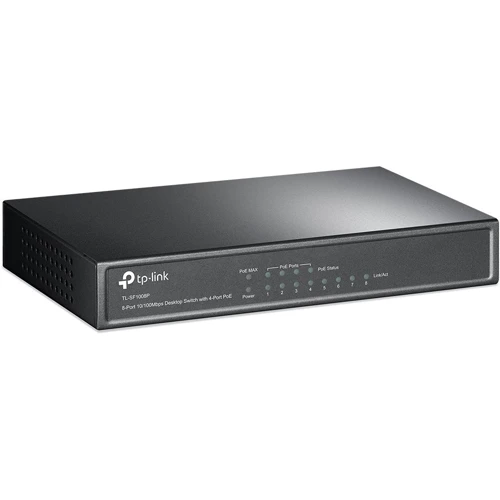 Мережевий комутатор TP-Link TL-SF1008P: Тип Коммутатор неуправляемый