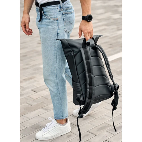 Чоловічий рюкзак Sambag RollTop X чорний (24320001m): Стать Мужской