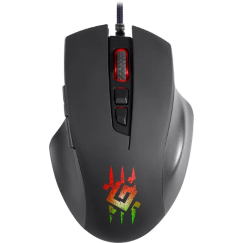 Мышь Defender Wolverine GM-700L RGB USB Black (52700)