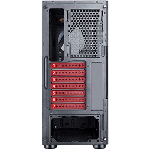 Корпус Golden Field Phantom 2 (1092B) Black: Типоразмер Midi-Tower