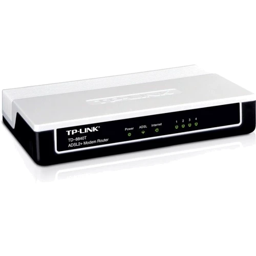 Проводной маршрутизатoр TP-Link TD-8840T: Интерфейс подключения (LAN-порт) 4 x 10/100 BASE-T Fast Ethernet (MDI/MDIX)