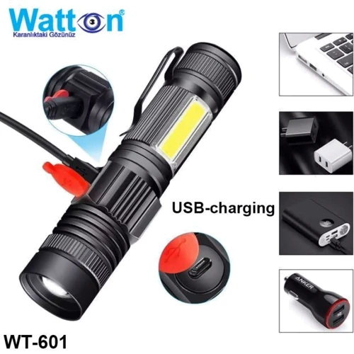 Ліхтар туристичний Watton WT-601: Тип Тактический