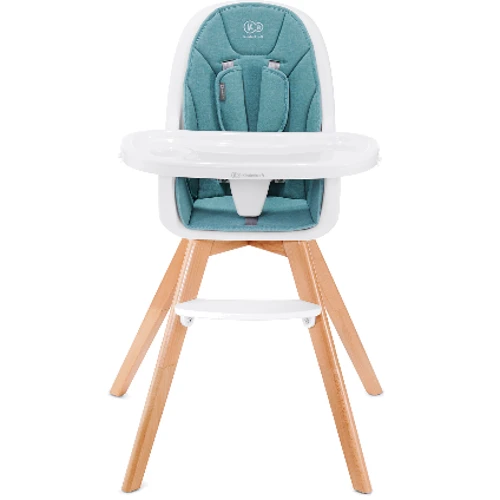 Стульчик для кормления Kinderkraft Tixi Turquoise (KKKTIXITRQ0000): Материал пластик