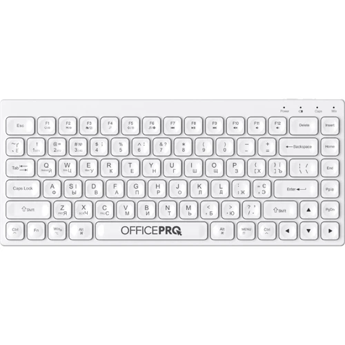Клавиатура OfficePro SK955W Wireless/Bluetooth White