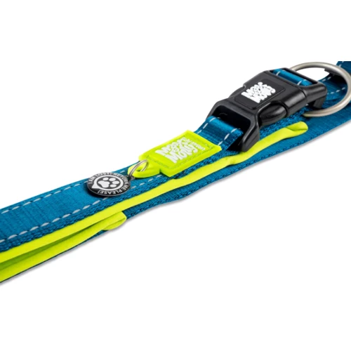 Ошейник для собак Max & Molly Urban Pets Smart ID Collar - Matrix Lime Green/XS 22-35 см (4894512017313): Ширина 1.0 см