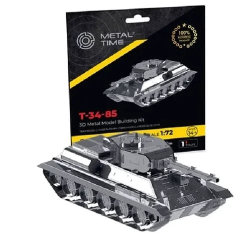 Конструктор Metal Time Колекційна модель танка (T-34/85 MT071): Виробник Metal Time