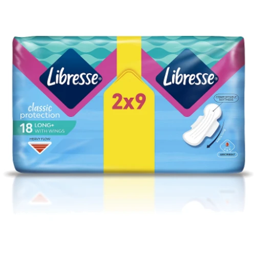 

Libresse Classic Protection Long Гигиенические прокладки 18 шт.