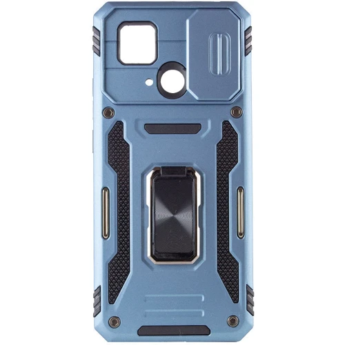 Чохол для телефона Mobile Case Camshield Army Ring Light Blue для Xiaomi Redmi 10C: Тип накладка на задню частину