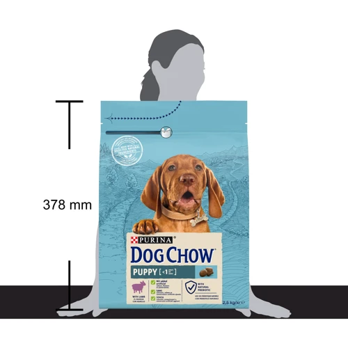 Сухой корм Dog Chow Puppy Lamb для щенков с яненком 2.5кг (12493343) фото 8