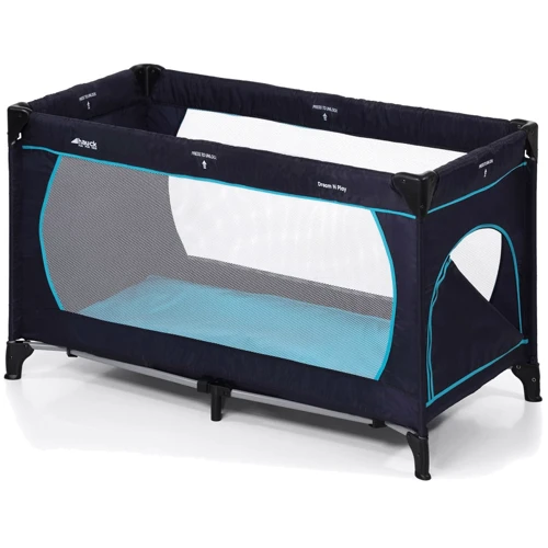 Детский манеж Hauck Dream N Play Plus navy/aqua