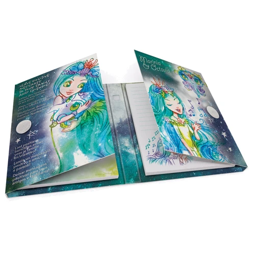 Набір для творчості із блокнотом Nebulous Stars – Космічний стиль 4 види в асорт. (11501)