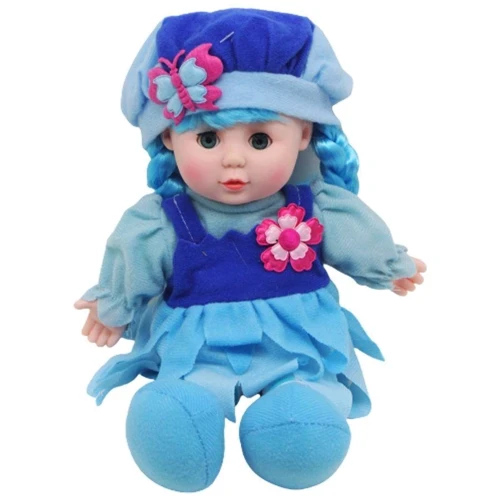 М'яка лялька MIC Lovely Doll блакитна (LY3011/2/3/4/5/6)