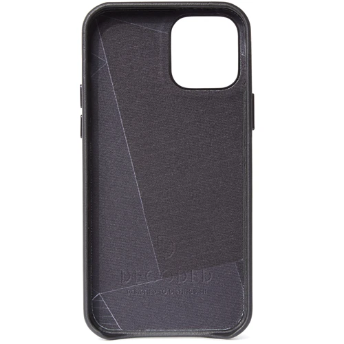 Чехол для iPhone Decoded Leather Black (D20IPO54BC2BK) for iPhone 12 mini: Тип аксессуара чехол