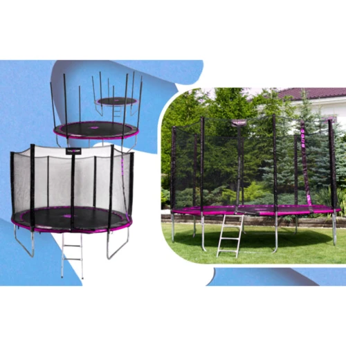 Батут THUNDER OUTSIDE PRO 8FT розовый (OUTSIDE-PRO-8FT-PINK): Производитель Thunder