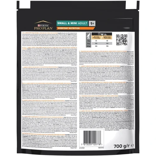 Сухой корм для собак Purina ProPlan Small&Mini c курицей 700 г (12272468): Тип Сухой корм