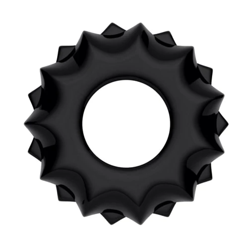 Эрекционное кольцо LoveToy POWER PLUS Cockring, Black: Производитель LOVETOY