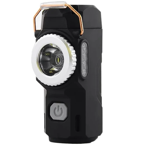 Фонарь туристический Cclamp LED D49 с зажигалкой black (54065)