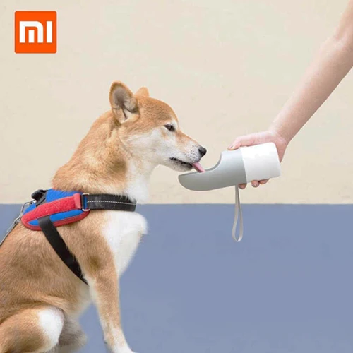 Пляшка для тварин Xiaomi Pet water bottlec (grey): Розміри 7х7x27 см