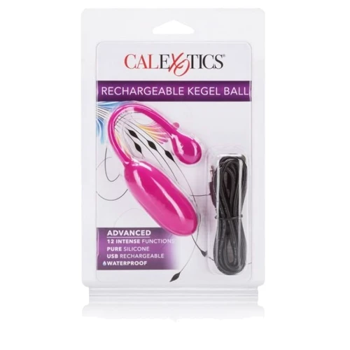 California Exotic Novelties Rechargeable Kegel Ball Advanced виброяйцо 7.5x3.2 см