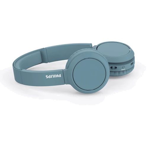 Навушники Philips TAH4205BL Blue: Тип конструкції накладні