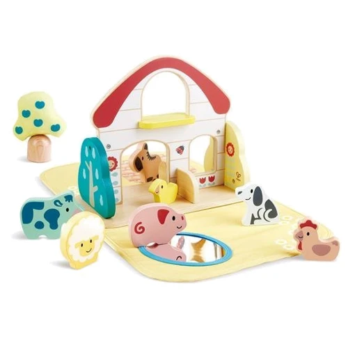 

Игровой набор Hape Ферма со зверятами (E8538)
