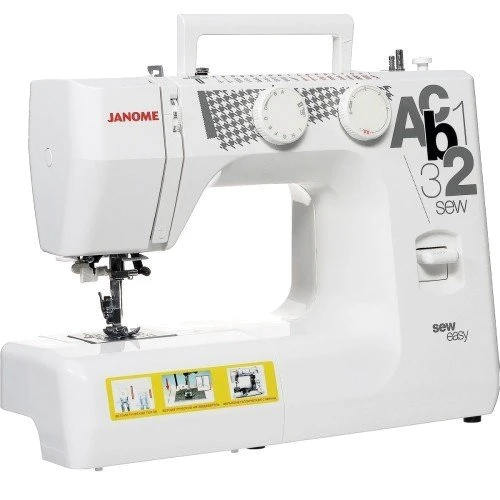 Швейная машина Janome Sew Easy: Максимальная скорость, стежков/мин 850