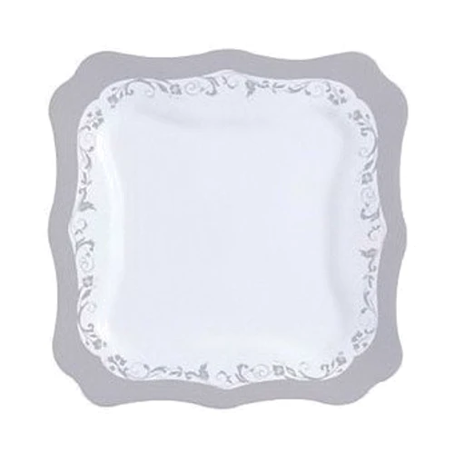 Тарілка десертна Luminarc Authentic Silver H8382 (200мм)