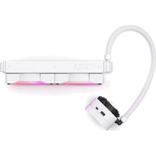 Кулер NZXT Kraken X53 240 мм White RGB Fans (RL-KRX53-RW): Регулировка оборотов широтно-импульсная модуляция (PWM)