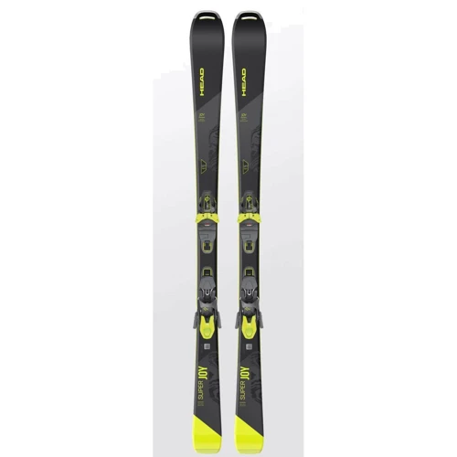Лыжи HEAD super Joy SW SLR Joy Pro bk/nyw + JOY 11 GW SLR 148 (2021)