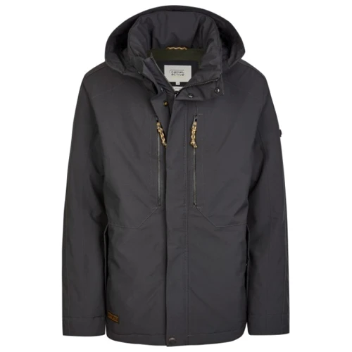 Куртка Camel Active Jacke 420204-6E75-08 54 черная демисезон с капюшоном