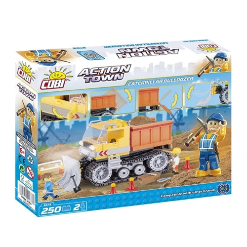 Конструктор COBI Великий бульдозер 250 деталей (COBI-1673)