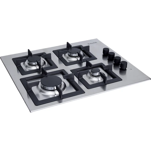 Варильна поверхня газова Perfelli Design HGM 6440 INOX SLIM LINE фото 5