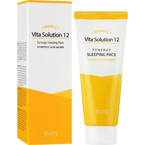 Jigott Vita Solution 12 Synergy Sleeping Pack Нічна маска оздоровлююча 180 ml