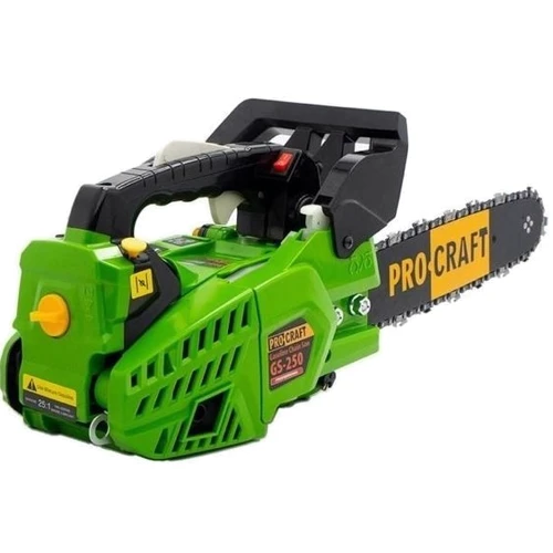 Бензопила Procraft GS-250: Потужність двигуна, кВт 0.9