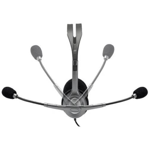 Наушники Logitech H111 Stereo Headset with 1*4pin jack (981-000593): Тип конструкции накладные