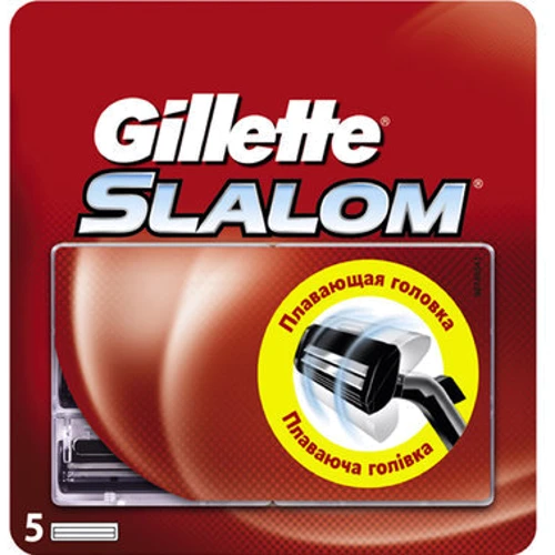 Gillette Slalom Сменные кассеты для бритья 5 шт.