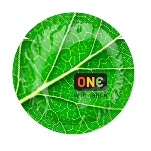 Цветной презерватив ONE Color Sensation (изумрудный)