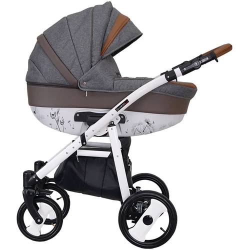 Универсальная коляска 2 в 1 Coletto Savona SD04 szary