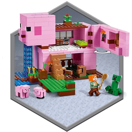 LEGO Minecraft Будинок-свинка (21170) фото 9