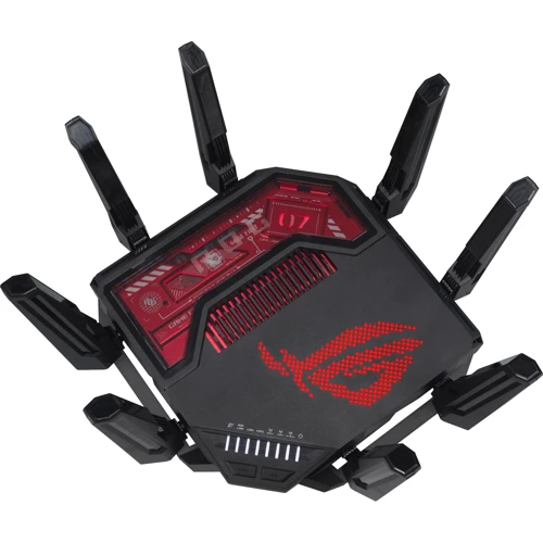 Маршрутизатор Wi-Fi ASUS ROG Rapture GT-BE19000 (90IG0850-MO9A0V): Кількість LAN портів 7