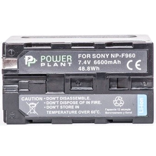 

Aккумулятор PowerPlant Led NP-F960