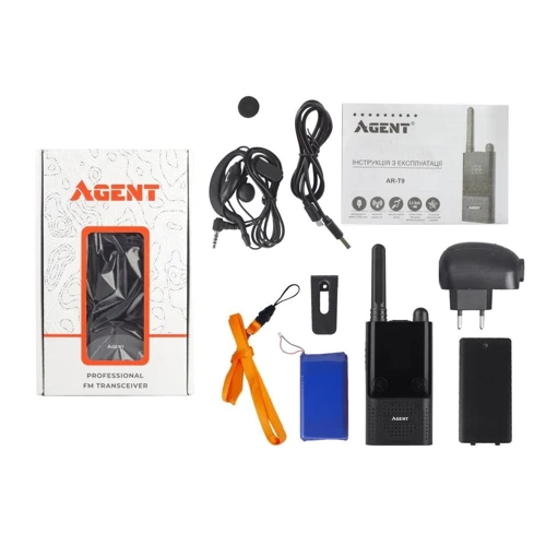 Портативная рация Agent AR-T9 Black фото 7