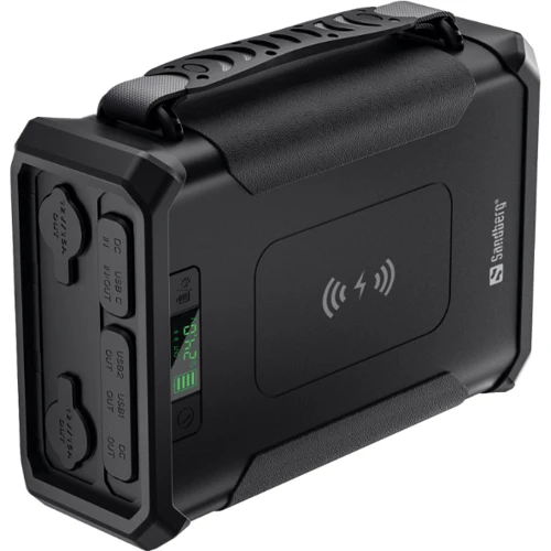 Внешний аккумулятор Sandberg Power Bank 96000mAh Survivor PD Black (420-78): Сила тока на выходе, A 5